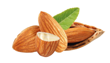 Nut almonds, food, useful