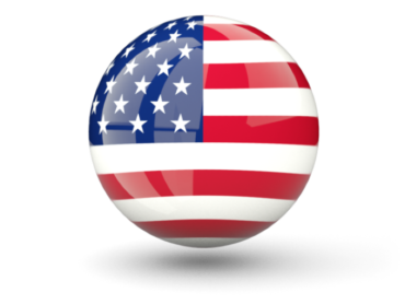 US Flag badge