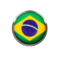 Flag of Brazil badge