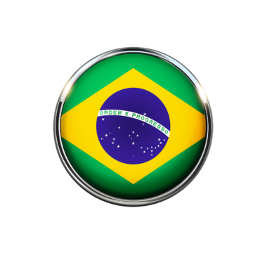 Flag of Brazil badge