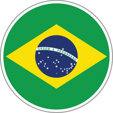 Flag of Brazil badge