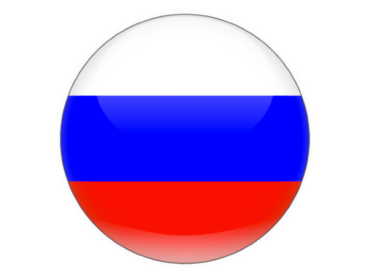 Flag of Russia icon, emblem