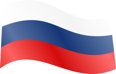 Russian flag without background