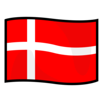 Flag of Denmark, png