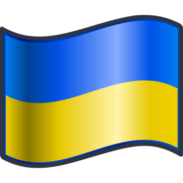 Flag of Ukraine drawing