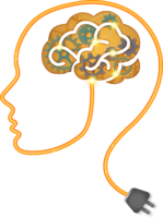 Brain emblem