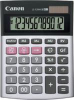 The calculator is large