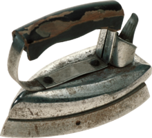 Antique iron, electric