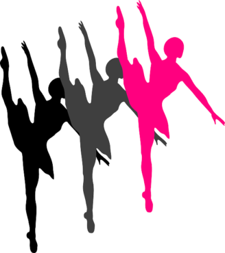 Ballerinas, silhouette