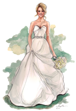 Bride’s Dress illustration