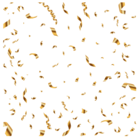 Golden confetti, background