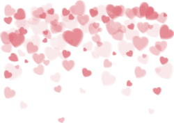Hearts background