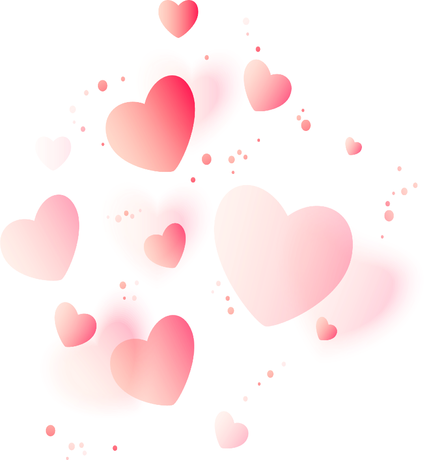 Hearts Background png download - 1024*1024 - Free Transparent