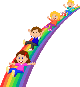 Children on the rainbow