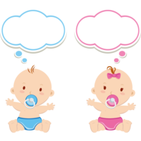 Boy or girl vector, png