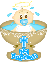 Christening of a child postcards