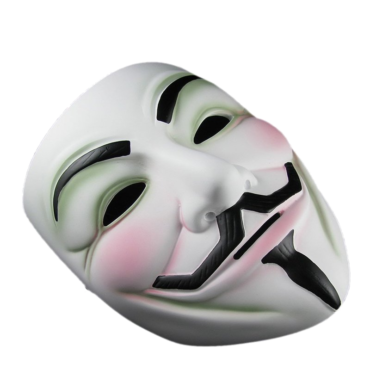 Anonymous mask guy Fawkes mask, template, png