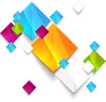 Abstract vector shapes