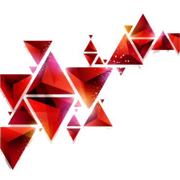 Abstract triangles, png