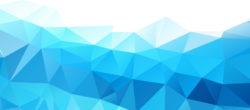 Blue abstraction geometry