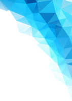 Blue geometric background