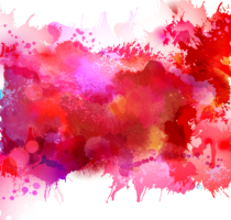Background splashes of paint, png
