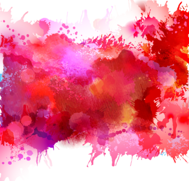 Background splashes of paint, png