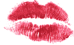 Kiss imprint, lips