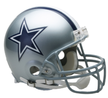 Dallas Cowboys helmet