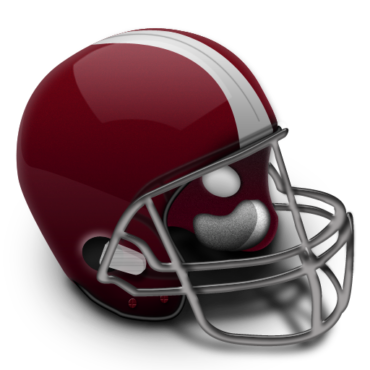 Helmet American football art