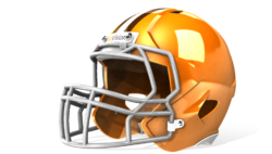 Rugby helmet 3d model