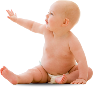 Download PNG The baby is sitting - Free Transparent PNG