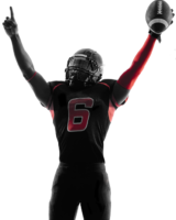 American football, rugby ball