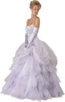 Bride , dress