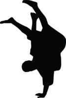 Silhouette of a dancer