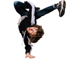 Modern choreography, dancing