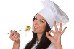 Female chef