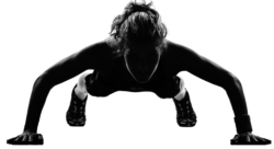 Woman running, sports