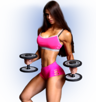 Athletic girls