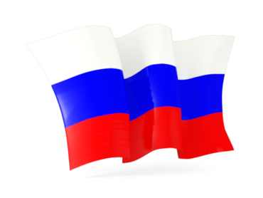 Clipart flag of Russia