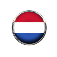 The flag of Costa Rica in a circle