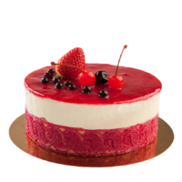 Red velvet cake with cream cheese