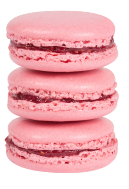 Macarons pink
