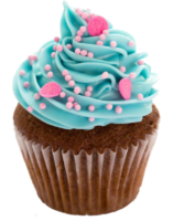 Blue cupcake