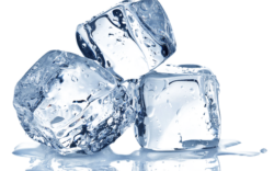 Pieces of ice