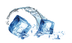 Water, ice cube, png