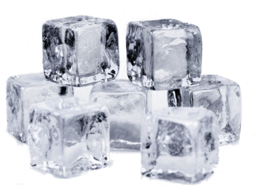 Background, ice cubes