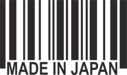 Barcode, made in Japan