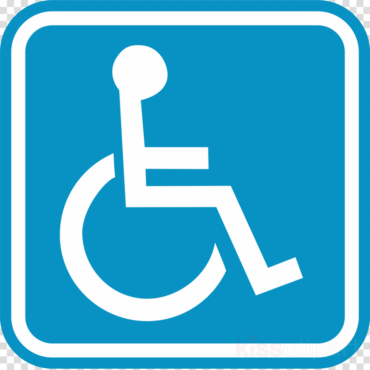 A place for the disabled sign