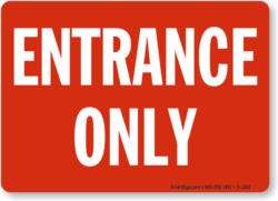 Entrance Sign